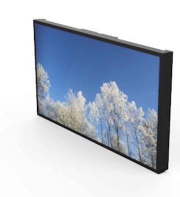 Hi-Nd Wall Casing 75", Landscape,  Polycarbonate zwart