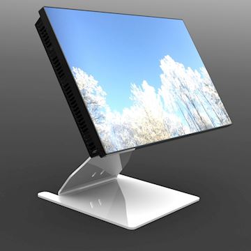 Support de bureau HI_ND VESA 100 x 100 pour Samsung QB13B /
