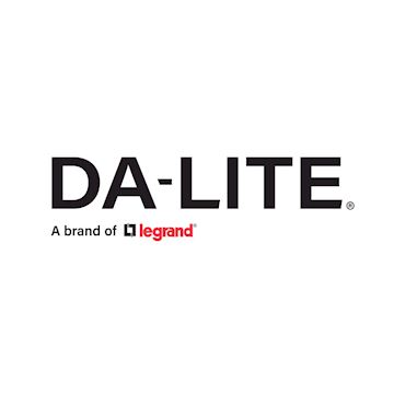Da-Lite Ophangbeugel Koker 115 Zwart R7021&nbsp;