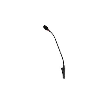 Microphone col de cygne Shure, cardioïde, avec bouton de sou