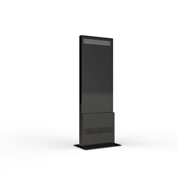 Hi-Nd Standard totem 50", 5mm plexi Portrait Black