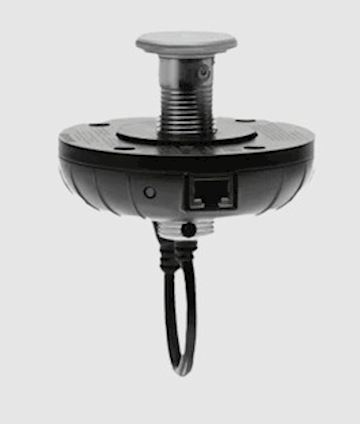 Bouton de coupure du son réseau Shure, montage encastré, ave