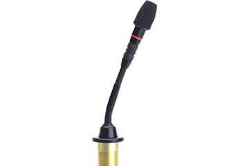 Microphone col de cygne miniature Shure avec anneau lumineux