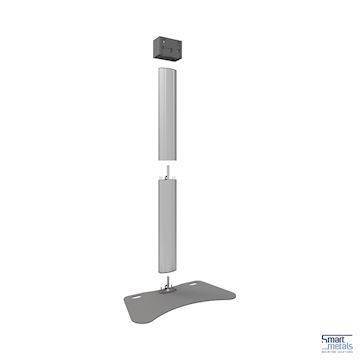 Trépied divisible pour FPD max. 85 kg, 90" version simple