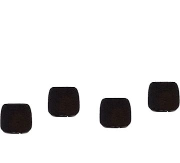 Bonnette anti-vent Shure pour microphones suspendus CV, noir