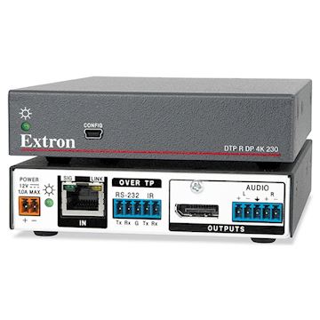 Extron DTP DisplayPort-ontvanger met EDID Minder (70 m)