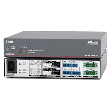 Extron XPA U 1004 SB, Vierkanaals brugversterker
