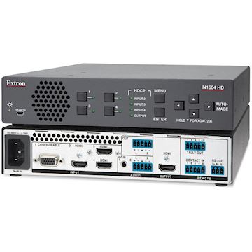Extron IN1604 4 ingangs scaler met HDMI-uitgang