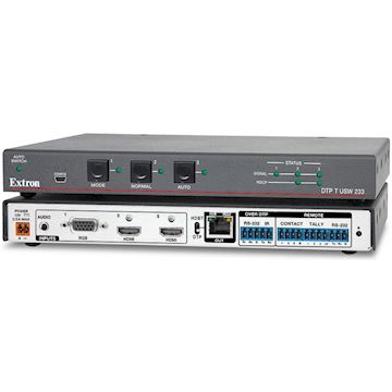 Extron DTP T USW 233 2 HDMI, VGA-switcher met audio (70 m)