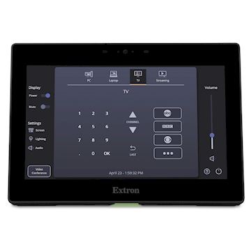 Extron TLP Pro 725T Zwart, Touchscreen