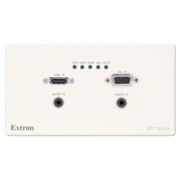 Extron DTP T EU 232, 2 ingangen zender met audio (70 m)
