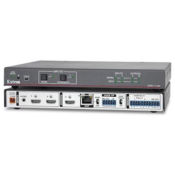 Extron DTP2 T 2 HDMI-switchers met 4K/60-ingangen (100 m)
