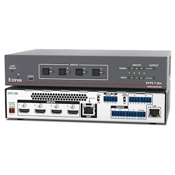 Extron HDMI-switcher met DTP2-zender (100 m)