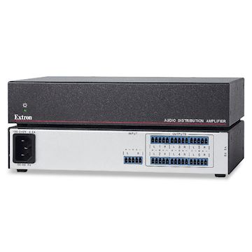 Extron DA 6A Zes stereo audio-uitgangen