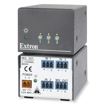 Extron MIX 301 Driekanaals audiomixer