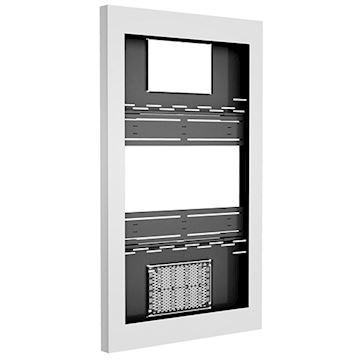 Chief IMPACT ON-WALL KIOSK - 65" portrait wit