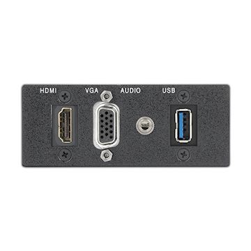 Extron AAP SuperPlate 103 Zwart