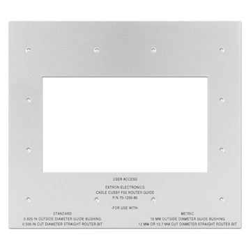 Extron Kabelgoot F55-routeringssjabloon