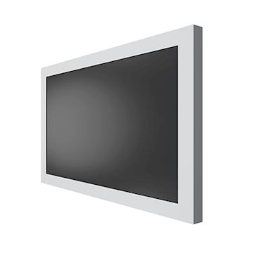Chief IMPACT ON-WALL KIOSK - 55" LANDSCAPE, WHITE