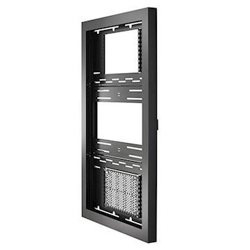 Chief IMPACT ON-WALL KIOSK - 55" PORTRAIT, BLACK