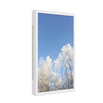 Hi-Nd Outdoor wall case 55", Landsc/Portrait White