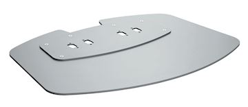 Vogel's PFF 7030S ; Plaque de sol extra large, argent