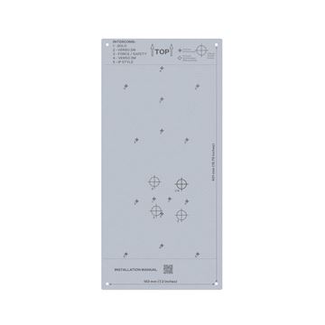 Plaque de recouvrement pour interphone 2N Retrofit – Moyenne