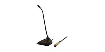 Microphone col de cygne Shure 305 mm, avec interrupteur, sup