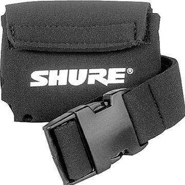 Pochette de ceinture en néoprène Shure pour tous les émetteu