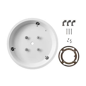 Kit de montage au plafond Shure, MXA901 rond