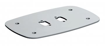 Vogel's PFF 7060S ; Plaque de montage au sol, argent