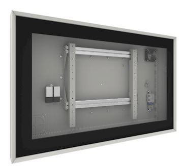Boîtier extérieur à écran plat pour moniteur 50-55 pouces