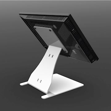 Hi-Nd Desk mount vesa 100 x 100 for Samsung QB13B - wit