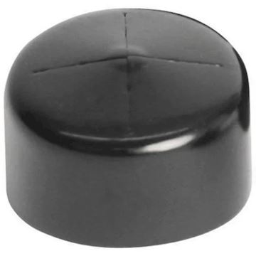 Chief 10 PACK 1-1/2 NPT Vinyl Cap - zwart