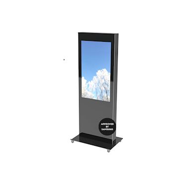 Hi-Nd Standard totem 43", 5mm plexi Portrait Black