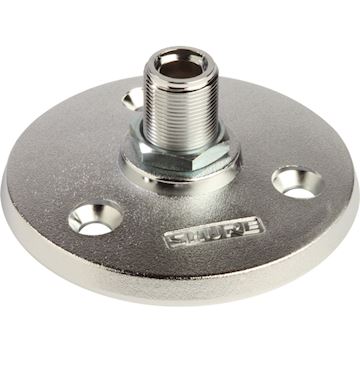 Bride de montage Shure, filetage 5/8, robuste, noire, pour m