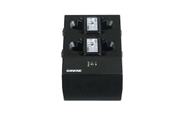 Station de recharge double Shure pour 2 batteries Li-Ion SB9