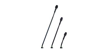 Microphone col de cygne Shure 5" à suspension antichoc, card