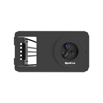 Wyrestorm Retractable In-Desk Box Solution with USB-C