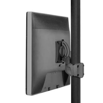 Chief KONTOUR™ K0 PITCH/PIVOT POLE MNT SINGLE DISP - zwart