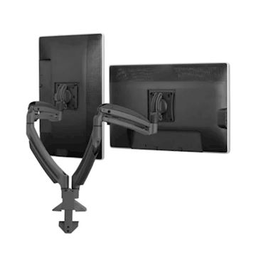 Chief KONTOUR™ K1 SERIES, DUAL DISPLAY DESK MOUNT - zwart