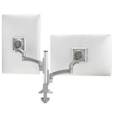 Chief KONTOUR™ K2 SERIES DUAL DISPLAY COLMN MNT - zilver