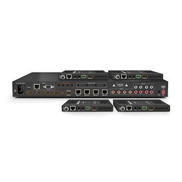 Wyrestorm 4K60 4×4 HDBaseT Matrix with Receivers