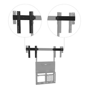Chief TEMPO™ FLOOR SUPPORT DUAL KIT (55"-75")