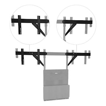 Chief TEMPO™ FLOOR SUPPORT DUAL KIT (80"-98")